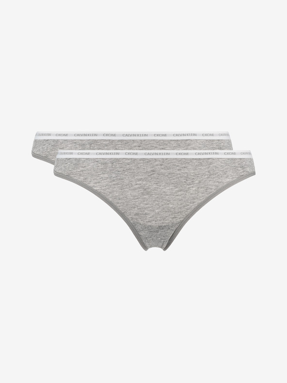 Calvin Klein, 2 Pack CK One Cotton Thong