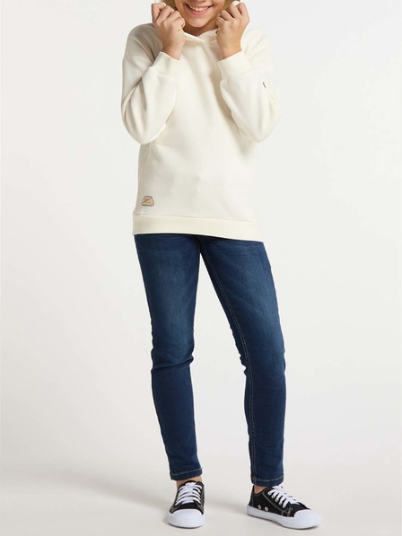 Ragwear Kremna dekliška jopa s kapuco Ragwear Elinka
