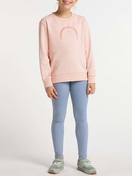 Ragwear Svetlo roza dekliška jopa Ragwear Evka