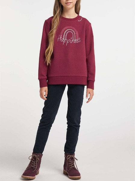 Ragwear Ragwear Evka bordo dekliška majica