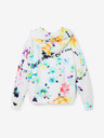 Desigual Desigual Flores bela dekliška cvetlična jopa s kapuco