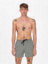 ONLY & SONS Sive moške kopalke ONLY & SONS Ted