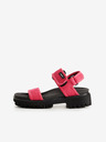 Desigual Rožnate ženske copate Desigual Track Sandal