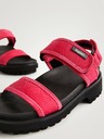 Desigual Rožnate ženske copate Desigual Track Sandal