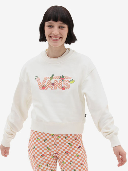 Vans Fruit Checkerboard Crop Pulover