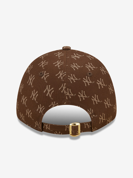 New Era Rjava ženska vzorčasta kapa New Era 940W