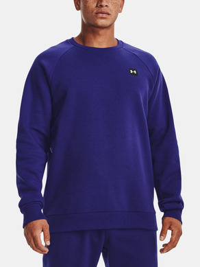 Under Armour UA Rival Fleece Crew-BLU Pulover