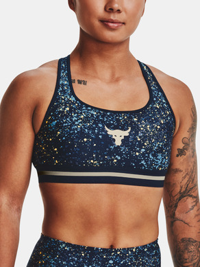 Under Armour UA Project Rock Bra Printed Športni Modrček