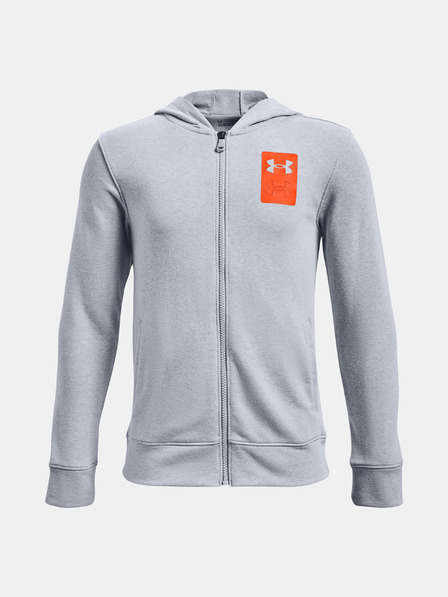 Under Armour Deški pulover Under Armour UA Rival Terry FZ Hoodie-BLK