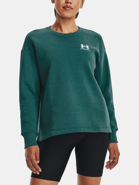 Under Armour Rival Fleece Oversize Crew Pulover