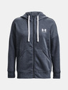 Under Armour Rival Fleece FZ Hoodie-GRY Pulover