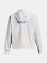 Under Armour Woven FZ Jacket-WHT Jakna