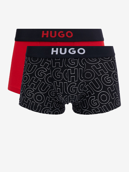 HUGO 2-pack Oprijete boksarice