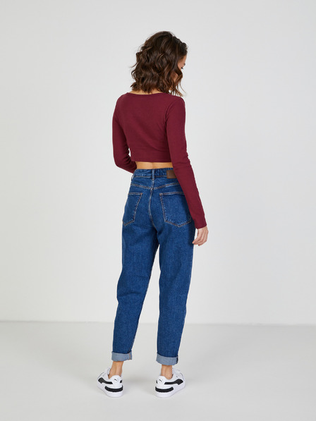 TALLY WEiJL Bordo majica TALLY WEiJL