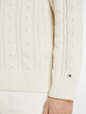 Tommy Hilfiger Cable Monotype Crew Neck Pulover