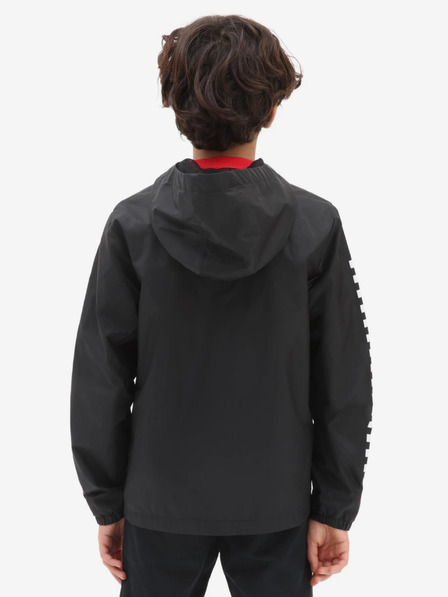 Vans Črna deška lahka vetrovka VANS Garnett Windbreaker Jacket