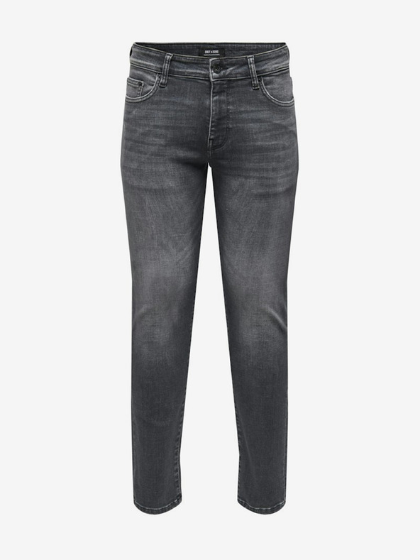 ONLY & SONS Sive moške slim fit kavbojke ONLY & SONS Loom