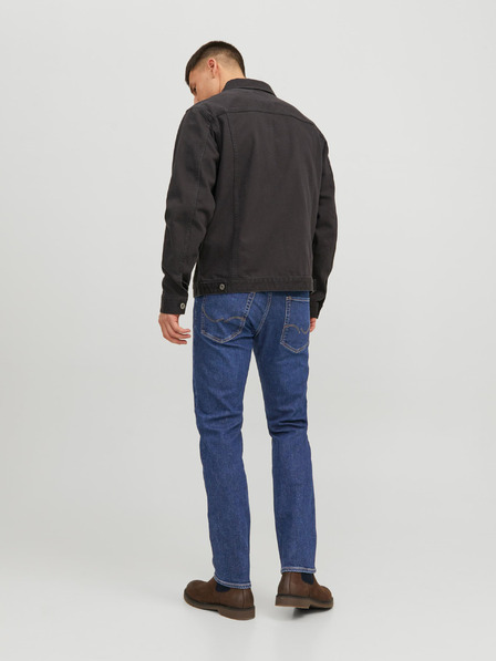 Jack & Jones Modre moške kavbojke tankega kroja Jack & Jones Mike