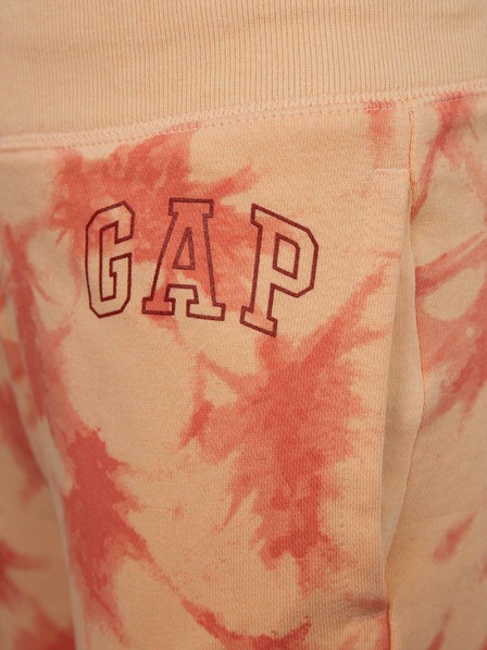 GAP Detské batikované tepláky s logom GAP