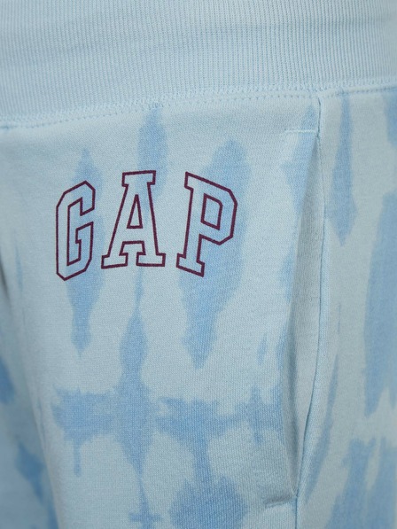 GAP Detské batikované tepláky s logom GAP
