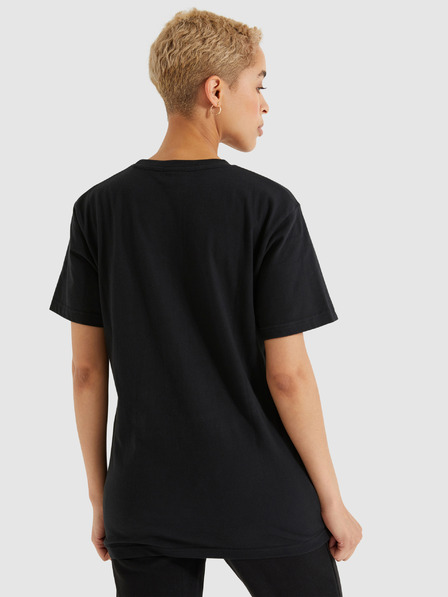 Ellesse Črna ženska majica s preveliko velikostjo Ellesse Kittin