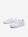 Puma Puma Carina 2.0 Lux Bele ženske usnjene superge