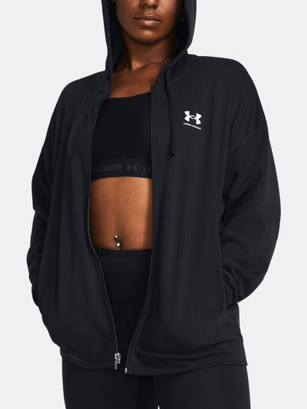 Under Armour UA Rival Terry OS FZ Hooded Pulover