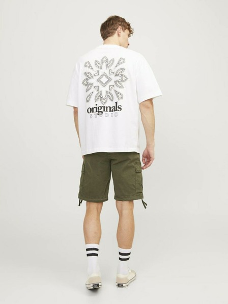 Jack & Jones Khaki Moške hlače Jack & Jones Cole