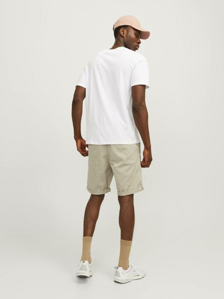 Jack & Jones Bež moške hlače Jack & Jones Bowie chino