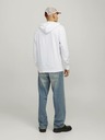 Jack & Jones Bela moška jopa s kapuco Jack & Jones Henry