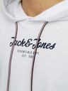 Jack & Jones Bela moška jopa s kapuco Jack & Jones Henry
