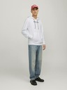 Jack & Jones Bela moška jopa s kapuco Jack & Jones Henry