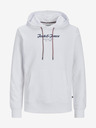 Jack & Jones Bela moška jopa s kapuco Jack & Jones Henry