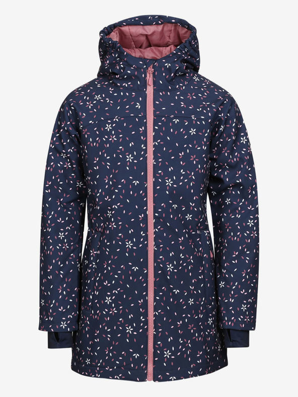 ALPINE PRO Temno moder dekliški softshell plašč ALPINE PRO Ilemo