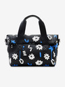 Desigual Črna ženska torbica Desigual Margy Loverty 2.0 Floral
