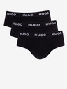 HUGO Komplet treh moških hlačk HUGO