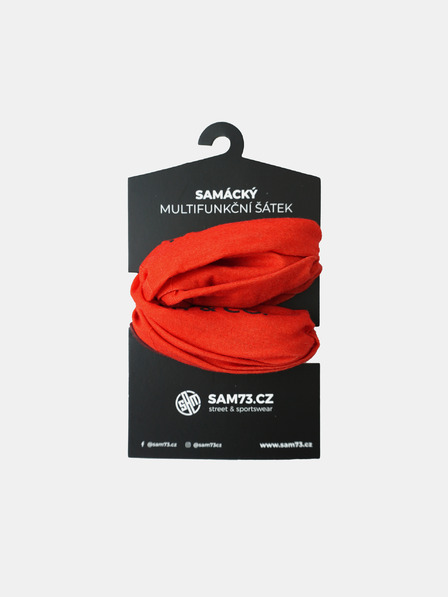 Sam 73 Rdeč večnamenski šal SAM 73