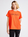 DKNY Črtasta majica z logotipom DKNY