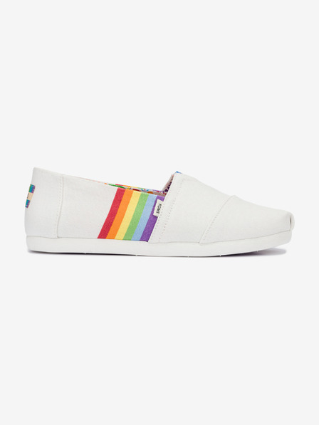 TOMS Unity Rainbow Slip On Toms
