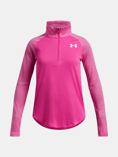 Under Armour Dekliška majica Under Armour Tech Graphic 1/2 Zip-BLK