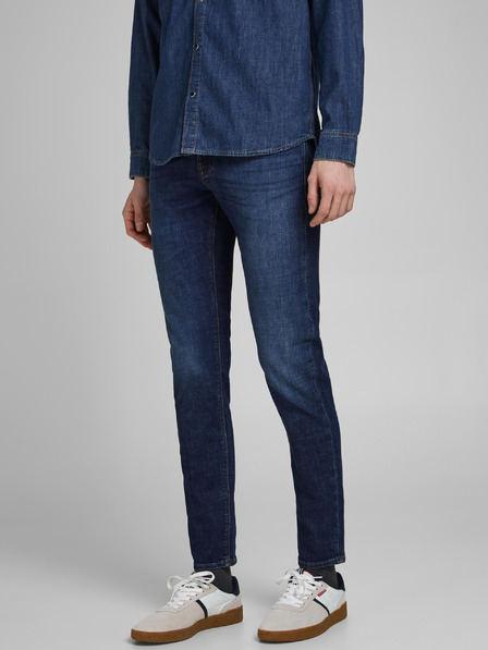 Jack & Jones Modre tanke kavbojke Jack & Jones Glenn