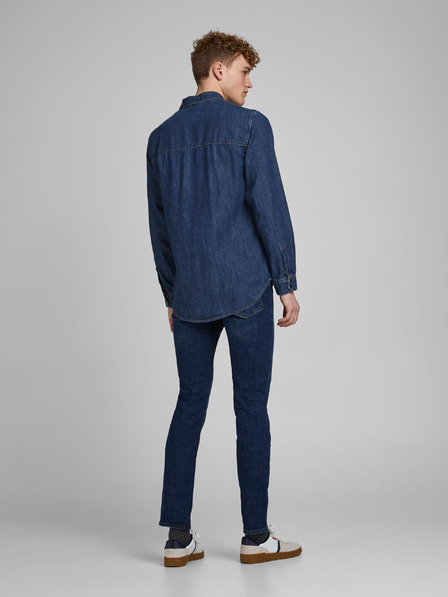 Jack & Jones Modre tanke kavbojke Jack & Jones Glenn