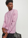 Jack & Jones Svetlo roza moška jopa s kapuco Jack & Jones Vesterbro
