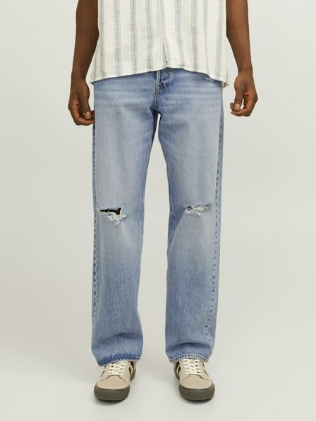 Jack & Jones Svetlomodre moške kavbojke ravnega kroja Jack & Jones Chris