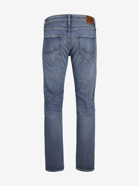 Jack & Jones Modre moške kavbojke ravnega kroja Jack & Jones Mike