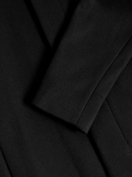 Marks & Spencer Plašč s pokončnim ovratnikom Marks & Spencer črn