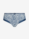 DIM DIM GENEROUS GENEROUS CLASSIC SLIP spodnje hlačke za ženske v beli in modri barvi