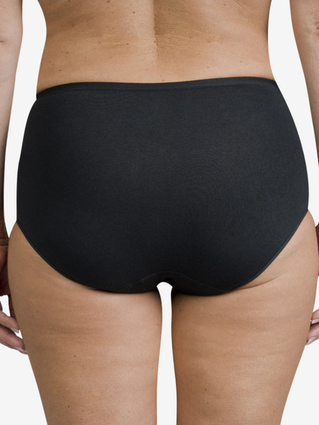 Bellinda Black Bellinda Hygiene Midislip ženske menstrualne hlačne nogavice z visokim pasom
