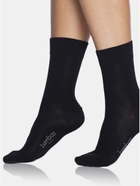 Bellinda Črne ženske nogavice Bellinda BAMBUS COMFORT SOCKS