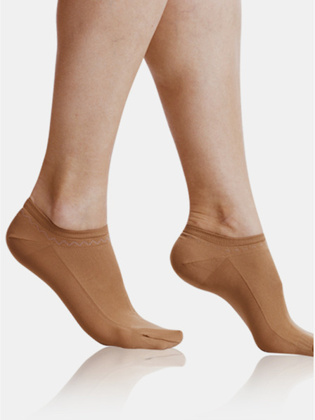 Bellinda Črne nogavice Bellinda FINE IN-SHOE SOCKS